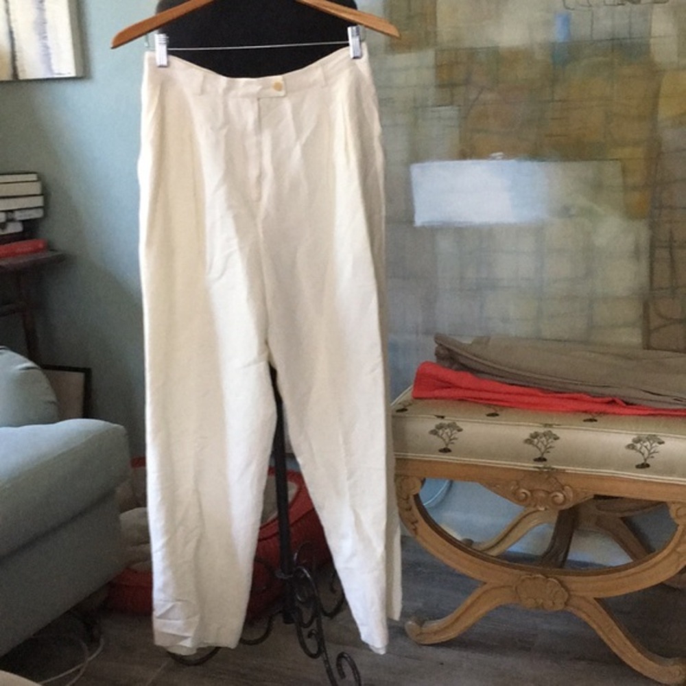 Vintage Theomiles Off White Slacks
